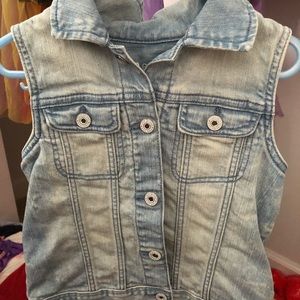 Gap Girl Jean Vest